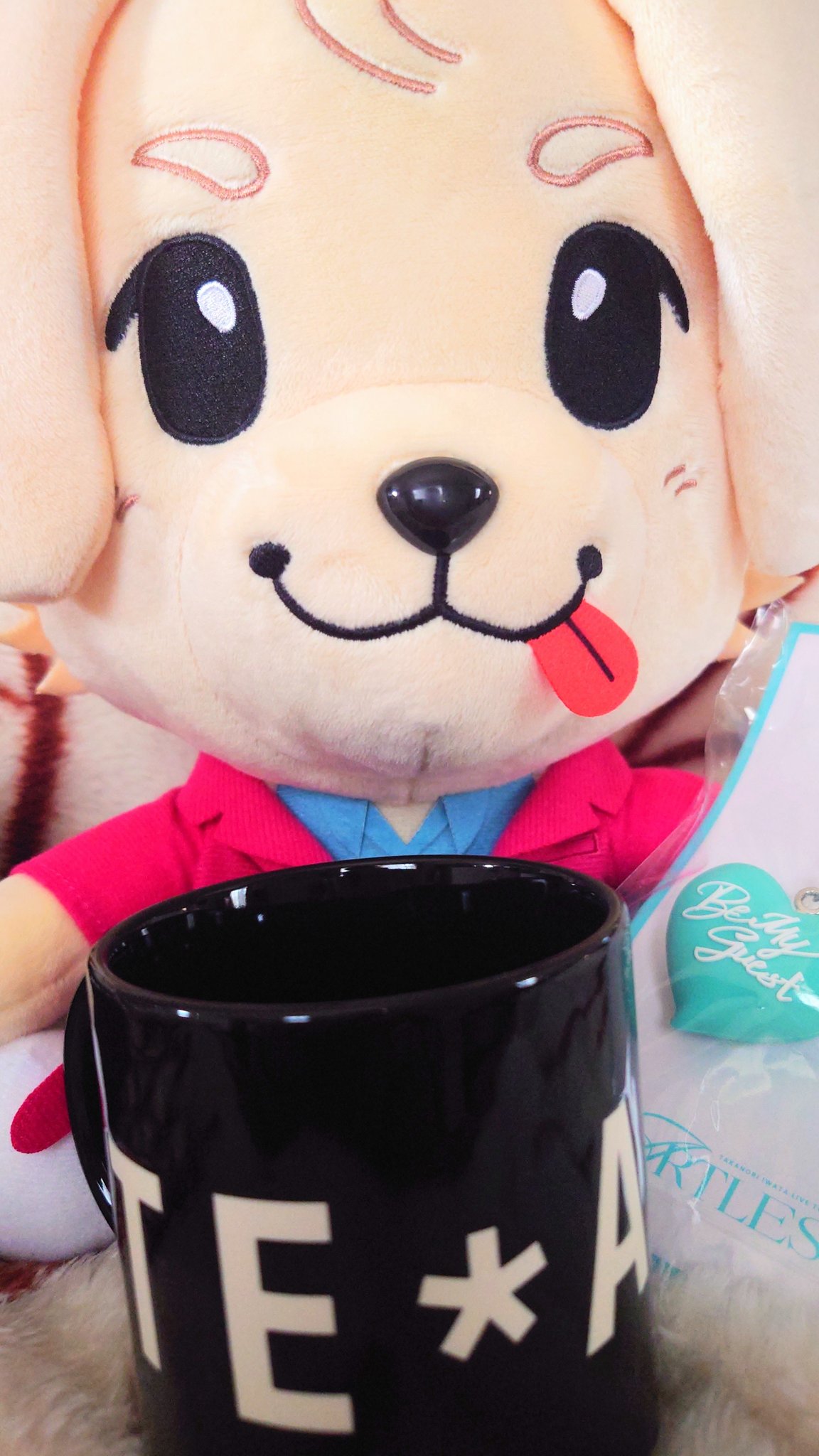 岩田剛典 ぬいぐるみ ロッキー マスコット キーホルダー 5点セット