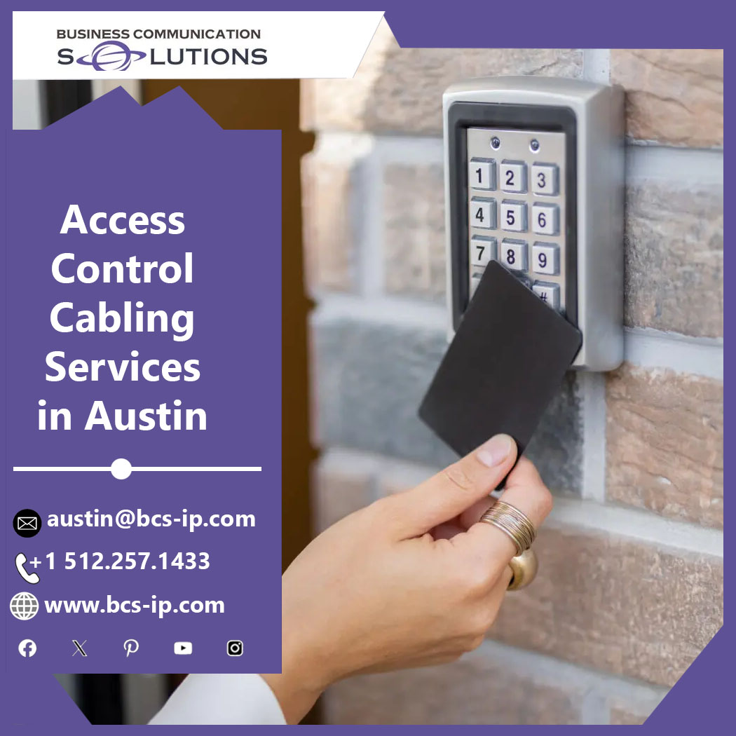 bcs_ip's tweet image. Business Communication Solutions provides cabling installation, equipment replacement, and troubleshooting services for access control systems in Austin and the surrounding areas.
For more details please click here &amp;gt;&amp;gt; bcs-ip.com/access-control…
#BusinessCommunicationSolutions