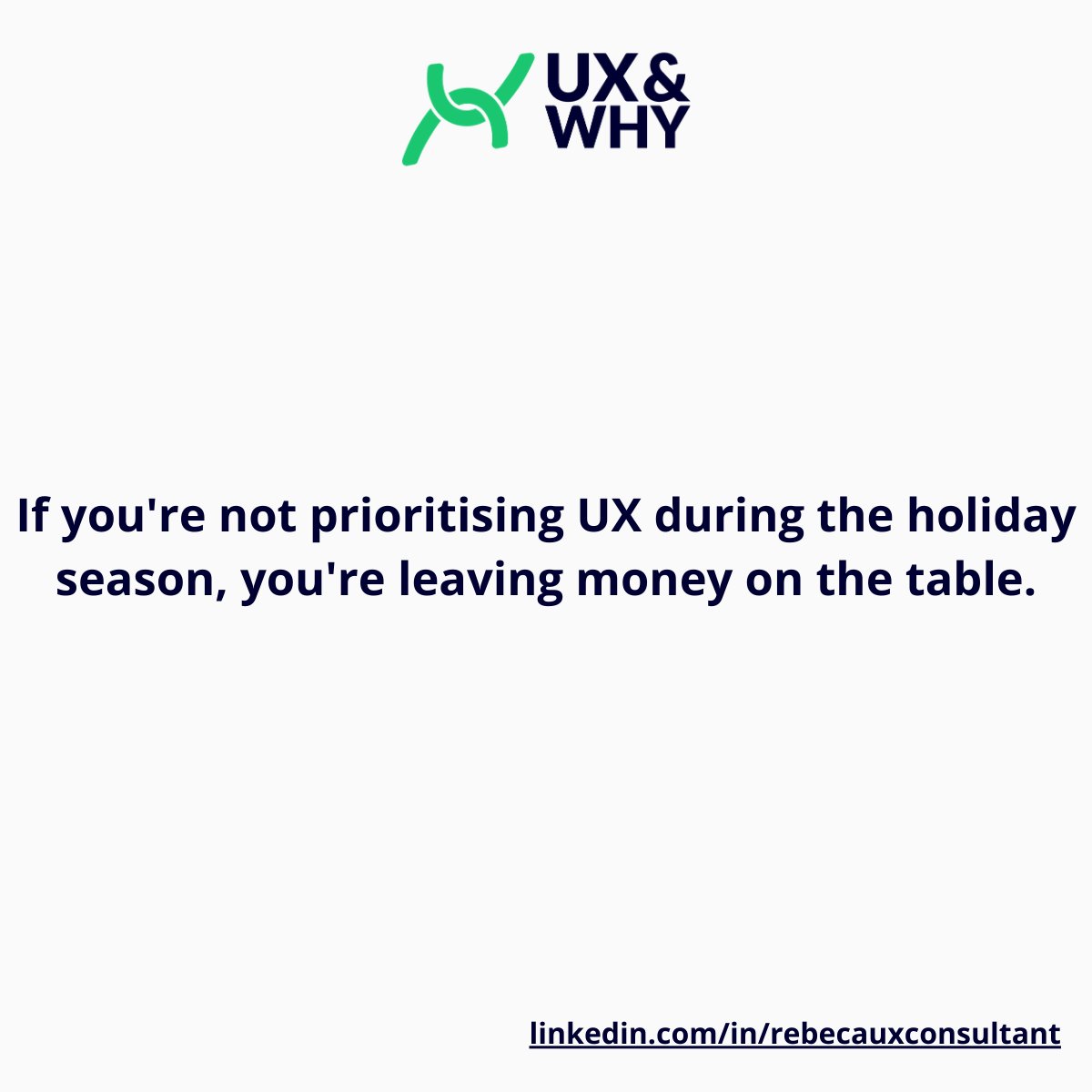 UX & Why | UX & CRO Consultants | ex-Google tweet media