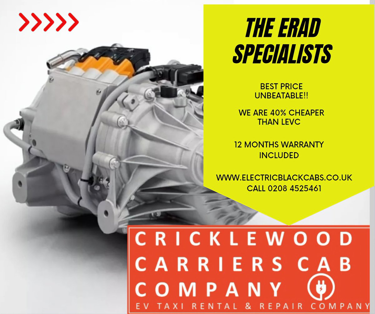 CclCricklewood's tweet image. Without #LEVC #TXE warranty!!  with ERAD problems.  Give #CricklewoodclCarriers a shout &amp;amp; @vhrecoveryltd to recover if required.  We offer 12 months warranty or 30k miles what ever cmes first.  Subject to terms and conditions. #londontaxis #electrictaxi #evtaxi #blacktaxis #taxi