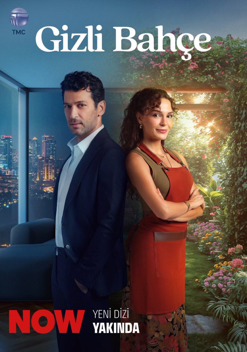 Başrollerini #MuratYıldırım ve #EbruŞahin’in paylaştığı #GizliBahçe dizisinin afişi yayınlandı. 💥