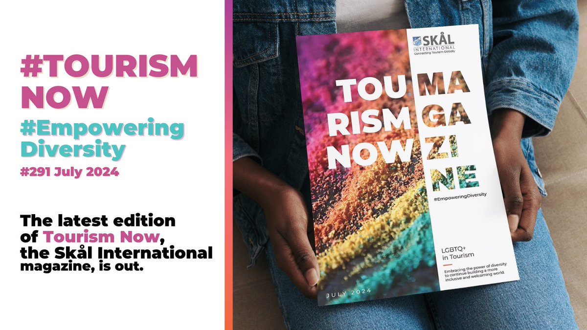 MyRed_'s tweet photo. Great to have launched a new edition of #TourismNow, @Skal_Intl magazine, and even more, with this amazing content! #Diversity: https://t.co/itFxZGB0jx
#EditorialDesign #Branding #Communication https://t.co/4Tzzy8mFh4
