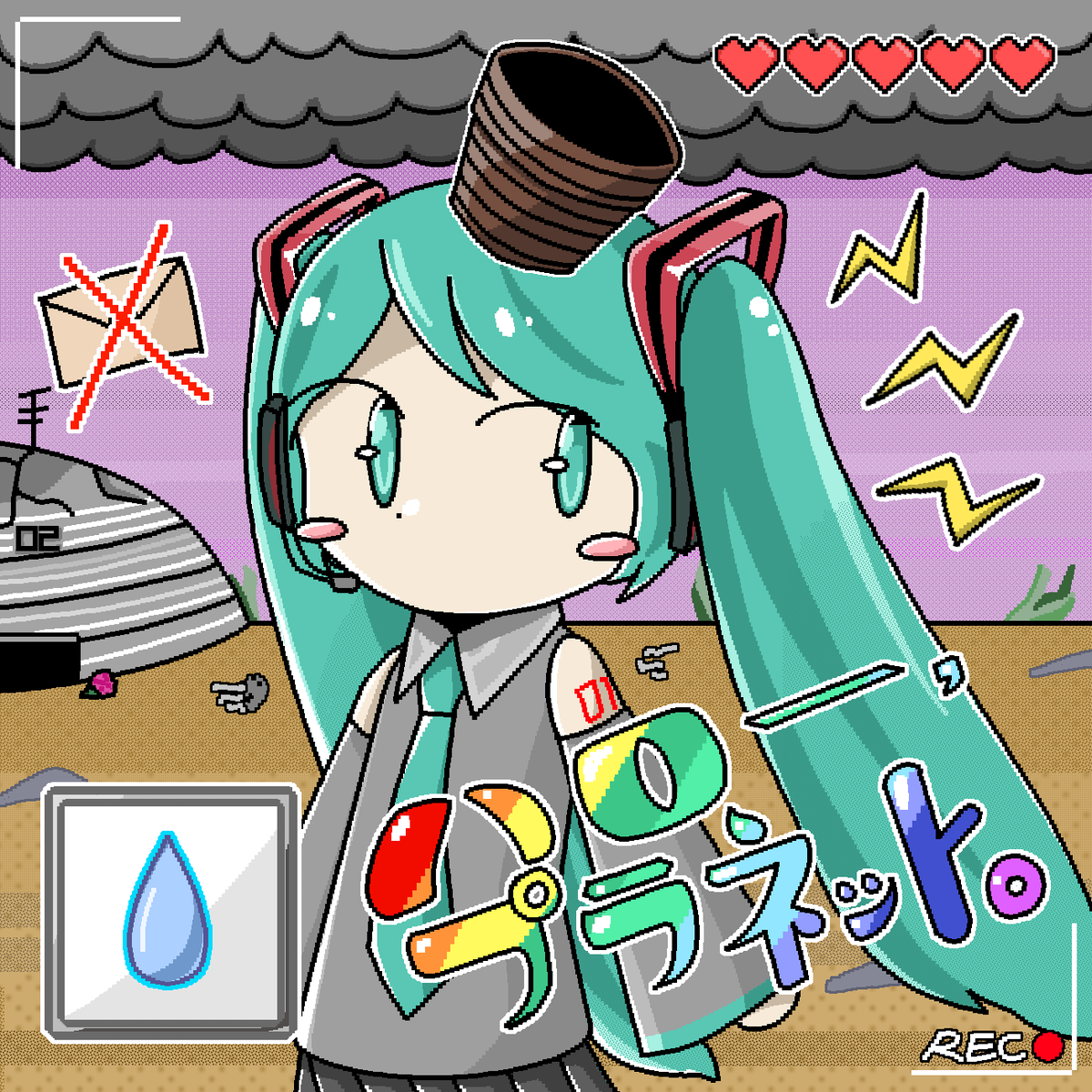vndkvn's tweet photo. #VOCALOID #MIKU #HelloPlanet https://t.co/7z3gzFToWi