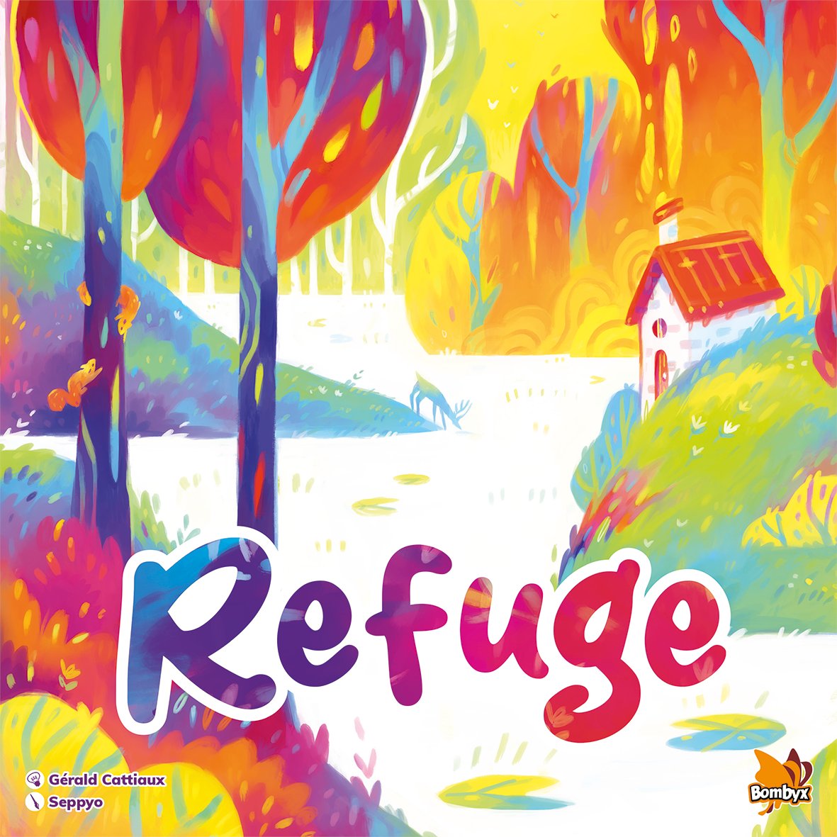 Bombyx (@studiobombyx) on Twitter photo Here is Refuge, by Gérald Cattiaux and illustrated by Seppyō.
Voici Refuge, de Gérald Cattiaux, illustré par Seppyo.
▶ 2-4 players / 30 minutes / 8+
▶ Availability: November 2024
#Refuge_Bombyx <a href="/Gerald_Cat/">Gérald Cattiaux</a> <a href="/Seppyo_art/">Seppyo ✨</a> @festivaldesjeuxvichy <a href="/SPIEL_Messe/">SPIEL@Essen - #SPIEL24</a> Here is Refuge, by Gérald Cattiaux and illustrated by Seppyō.
Voici Refuge, de Gérald Cattiaux, illustré par Seppyo.
▶ 2-4 players / 30 minutes / 8+
▶ Availability: November 2024
#Refuge_Bombyx <a href="/Gerald_Cat/">Gérald Cattiaux</a> <a href="/Seppyo_art/">Seppyo ✨</a> @festivaldesjeuxvichy <a href="/SPIEL_Messe/">SPIEL@Essen - #SPIEL24</a>