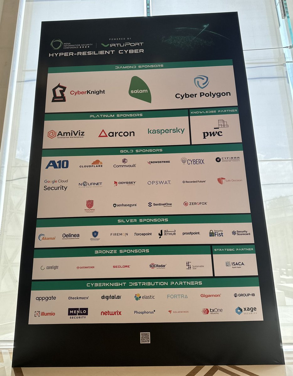 NourNetICT's tweet image. Today marks our 1st day at MENA ISC 2024. Join us to embark on the crucial need of cybersecurity and how our tactics and strategies matches your business needs. We are waiting for you ! 

#MENAISC2024 #MENAISC #CyberSecurity #IoT #IIoT #OT