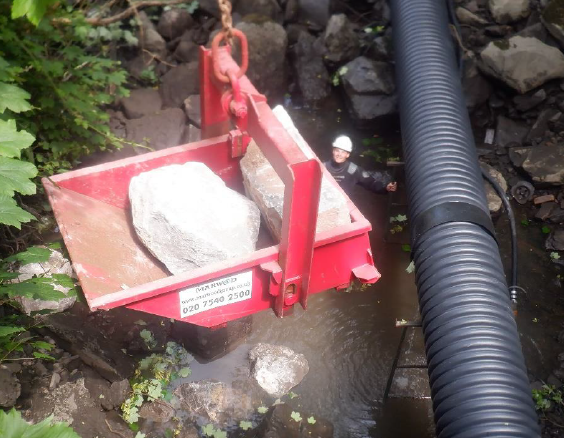 KaymacMarine's tweet photo. Excited to announce our successful scour repair on LlanwonnoRoad Bridge, Cwmaman. Our team stabilised the embankment with rock armour to ensure long-term safety and flood resilience. Managing a marine civil engineering project? Let’s talk: enquiries@kaymacltd.co.uk #ScourRepair https://t.co/Xa2mscZTU6