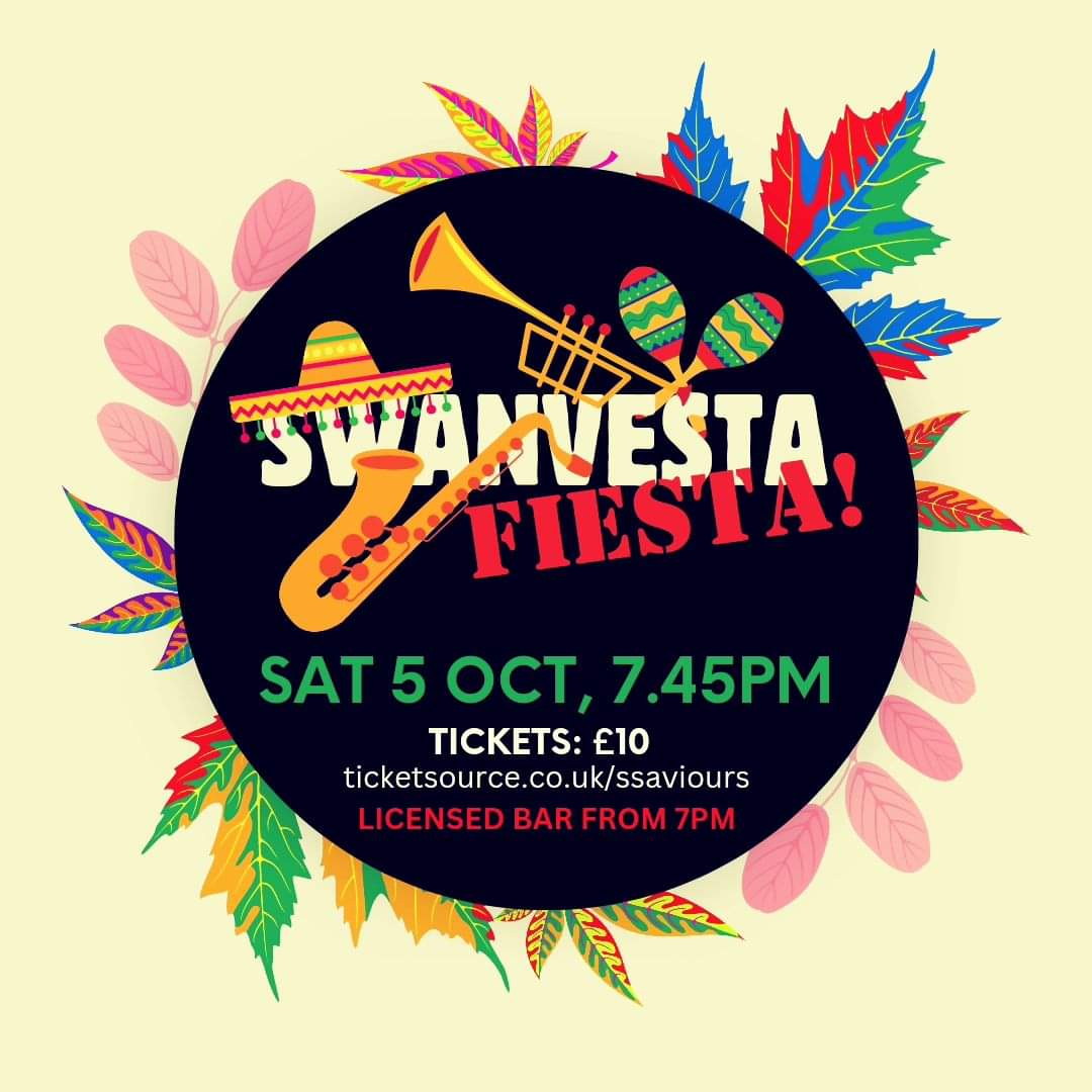 Always a very special occasion - great venue with superb acoustics and part of #stsaviours #Harvestfestival in #stalbans focussing on #cider and #beer ! Will be very special but even better if you can join us #livemusic Anglo #cuban