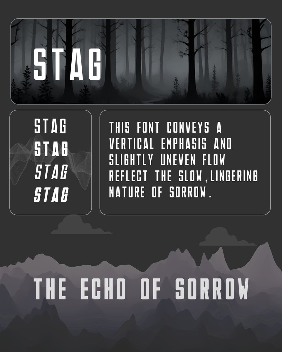 uxspace_'s tweet photo. Is your design capturing the mood you want it to?

Swipe to explore how display fonts can express emotion and see how different fonts communicate sorrow in design.

Share your thoughts and experiences—how do fonts make you feel? 👇

#font #design #fontstyle #Typeface #sorrow https://t.co/Uf3ijoNE3o