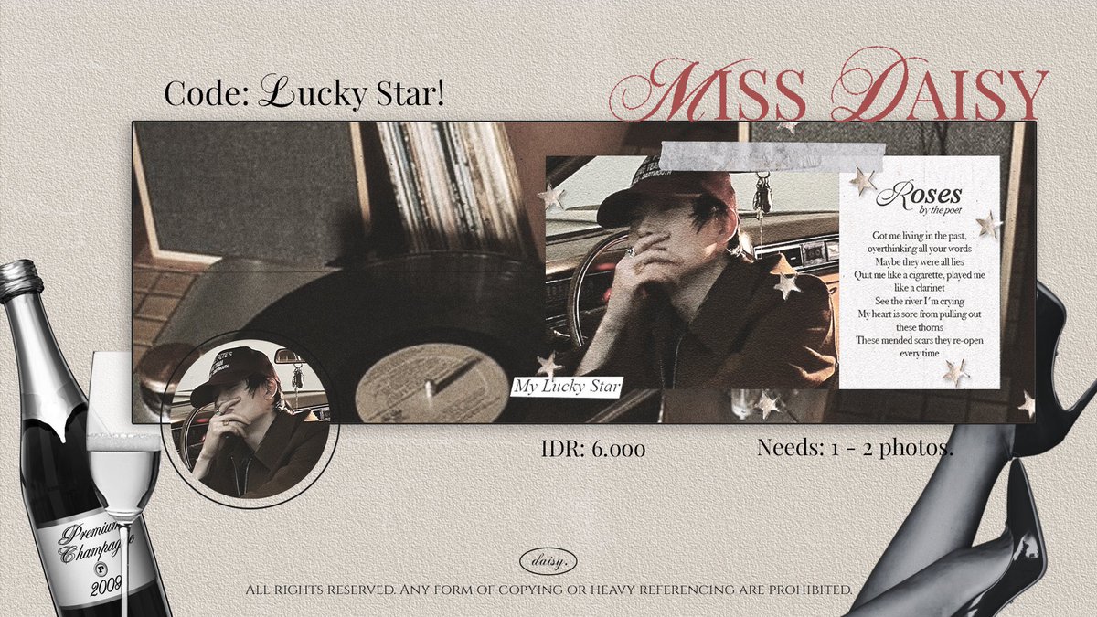 any interaction is highly appreciated #zonauang 

aku mau open titipan untuk katalog LUCKY STAR dengan harga special menjadi 5000. bisa langsung dm untuk drop foto! check alt for more information. 🖤