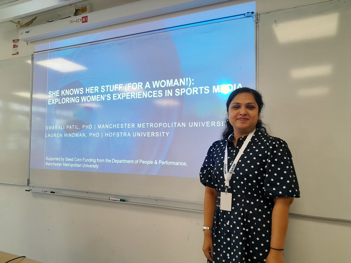 Swarali Patil (@swarali_patil2) on Twitter photo I was pleased to attend the 2024 <a href="/EASMBoard/">EASM</a> conference in Paris last week and share findings on two projects related to women's experiences in sports media (with <a href="/laurenhindman/">Lauren Hindman</a>) and the financial wellbeing of Canadian national team athletes (with <a href="/AlisonDoherty1/">Alison Doherty</a>) #EASM2024 I was pleased to attend the 2024 <a href="/EASMBoard/">EASM</a> conference in Paris last week and share findings on two projects related to women's experiences in sports media (with <a href="/laurenhindman/">Lauren Hindman</a>) and the financial wellbeing of Canadian national team athletes (with <a href="/AlisonDoherty1/">Alison Doherty</a>) #EASM2024