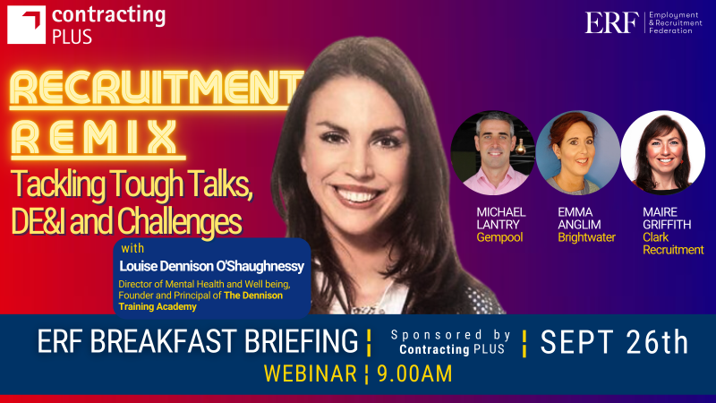 ERF Ireland (@erfireland) on Twitter photo #recruitmentremix is on 26/09 with guest Louise Dennison O'Shaughnessy + panel with Michael Lantry, Emma Anglim + Maire Griffith. Register now to tackle Tough Talks, DE&I + Challenges at erfireland.com/events/septemb…
#erf2024 #Recruitment
With thanks to <a href="/ContractingPLUS/">Contracting PLUS</a> #recruitmentremix is on 26/09 with guest Louise Dennison O'Shaughnessy + panel with Michael Lantry, Emma Anglim + Maire Griffith. Register now to tackle Tough Talks, DE&I + Challenges at erfireland.com/events/septemb…
#erf2024 #Recruitment
With thanks to <a href="/ContractingPLUS/">Contracting PLUS</a>