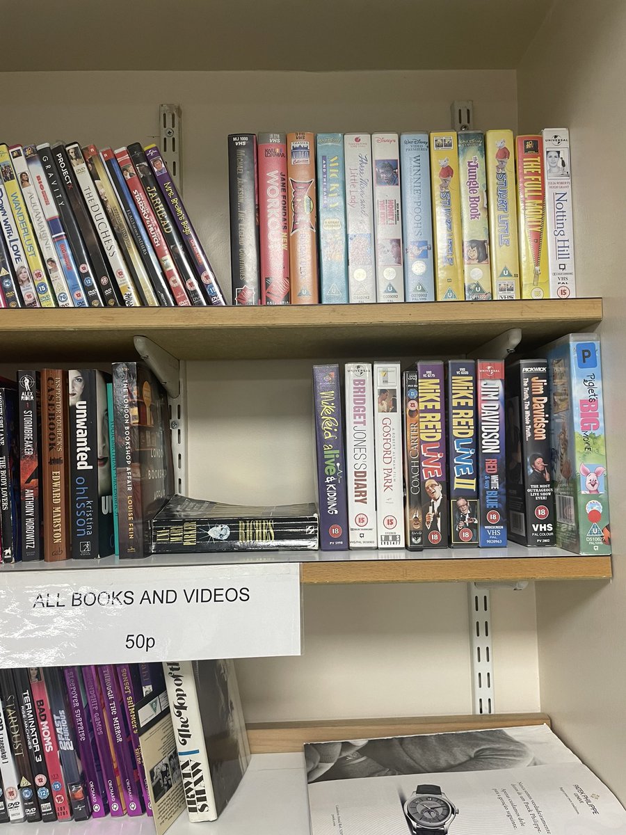 I’ve been taken for blood tests near the rehab I am at and it’s in a kinda small town hospital. They are selling vcr tapes in the hospital waiting room