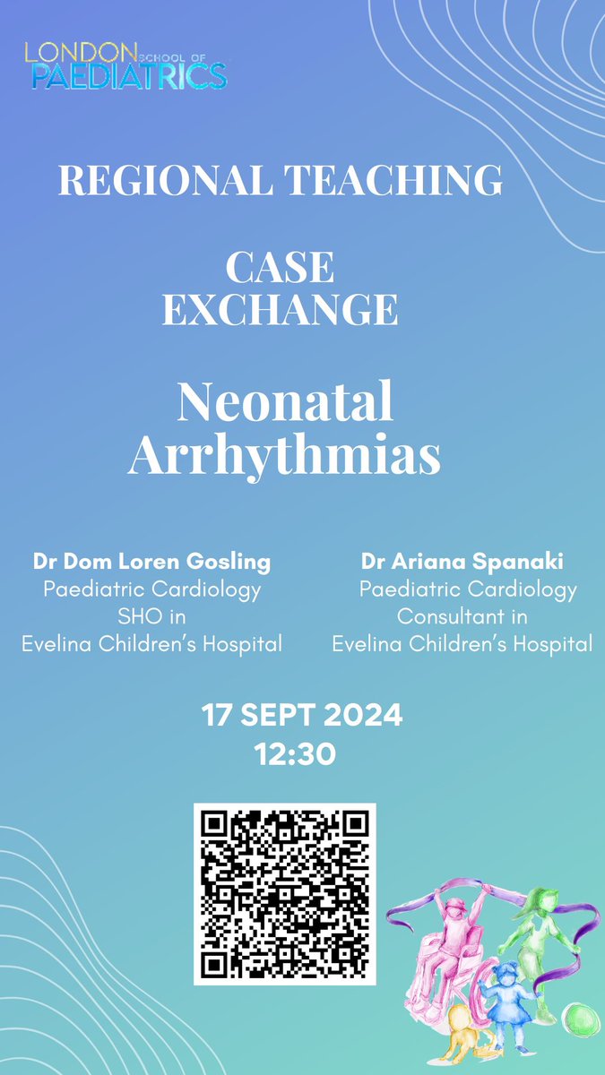 Join us for the next online Case Exchange on 17th September at 12:30. 

We promise it is going to be a very interesting  session on neonatal arrhythmias. 

Register here: 
medtribe.com/courses/lsp-on…

<a href="/LondonPaeds/">London Paediatrics</a>