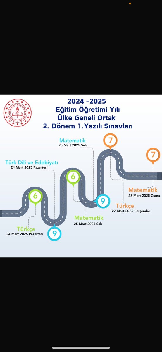 Yeni eğitim öğretim yılında yapılacak ortak sınav tarihleri belli olmuştur. 
<a href="/tcmeb/">Millî Eğitim Bakanlığı</a> 
<a href="/SilvanMEM/">Silvan İlçe Milli Eğitim Müdürlüğü</a>