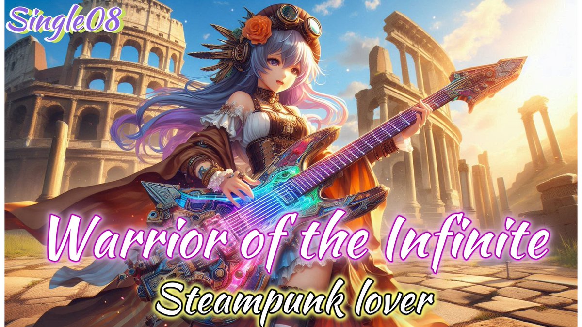 lover_stea53027's tweet photo. Steampunk【Inst rock】Single Ver 08 “Warrior of the Infinite”Rock goddesse... https://t.co/0bLdnjOttZ
#AI音楽 #Instrock #Steampunkrockbgm #ファンタジーbgm #キーボード演奏 #ギター演奏 #drammachine #作業用 https://t.co/gk5rLH7m54