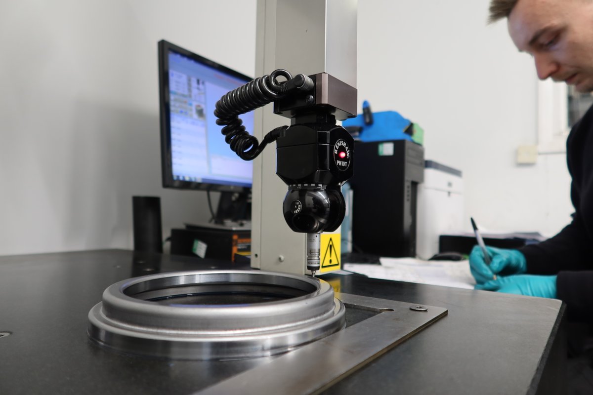 RegentEngineers's tweet photo. Check, check, and check again. ⭐️

Our quality department is in full swing this morning, using high-performance tech to ensure every component meets exacting standards. We're committed to "zero defect" production and deliver only the highest #quality to our customers. https://t.co/pLRC8wwWQS