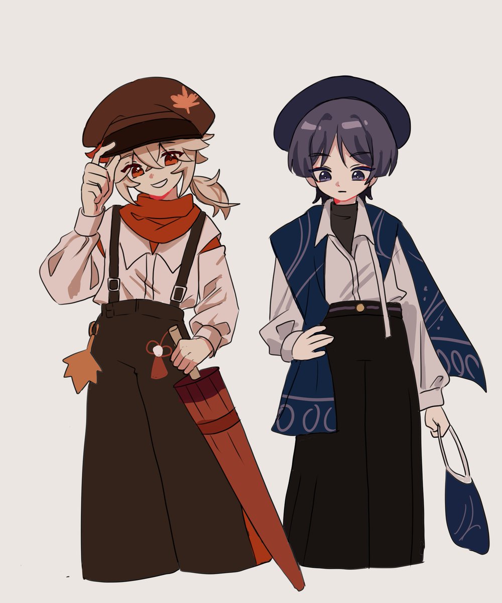 kazuha and wanderer #genshinimpact #kazuha #wanderer