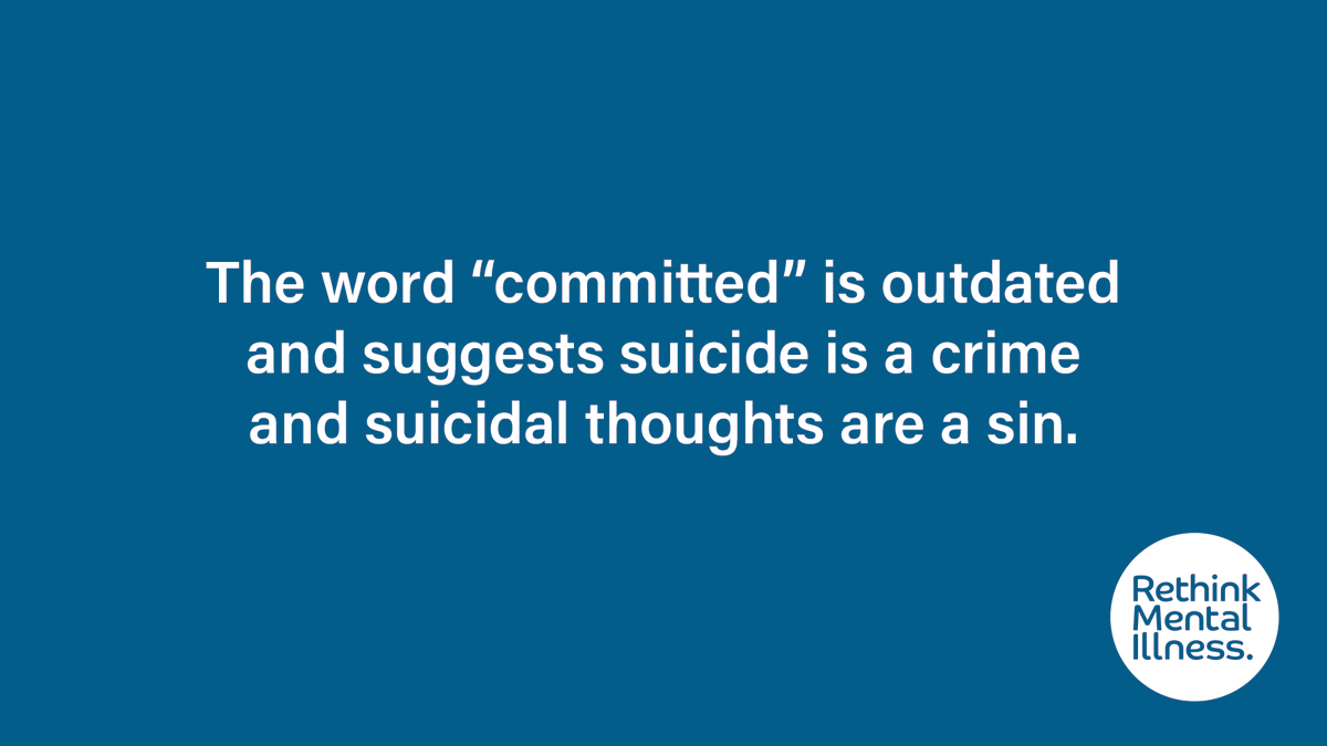 Rethink_'s tweet image. 🗣️ On #WorldSuicidePreventionDay, a reminder that words matter.
