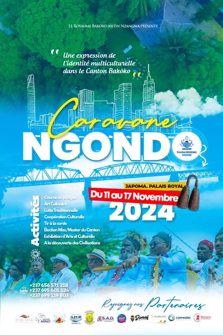 SongueMadiba's tweet photo. La caravane du Ngondo est lancée…. Japoma du 11 au 17 Novembre https://t.co/3V4XPxLFgU