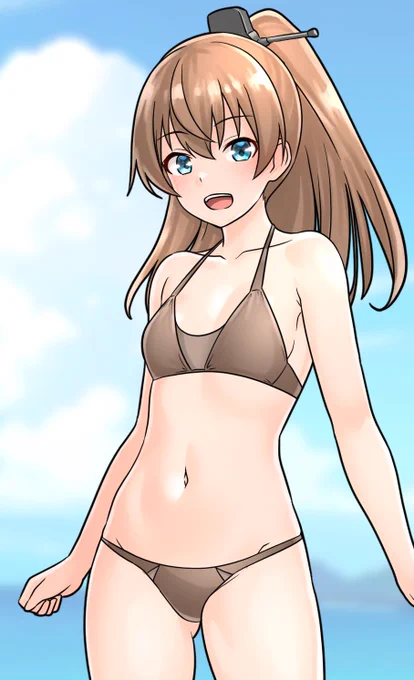 ビキニなくまのん#艦これ 