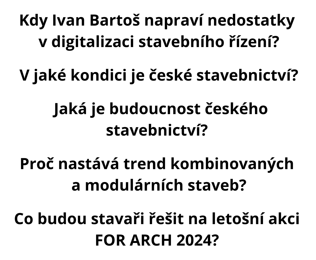 Poslechněte si aktuální podcast, který je nejen o budoucnosti českého stavebnictví …
Celý podcast najdete na e15.cz/podcasty/recas…
Mediálním partnerem konference je @e15news
