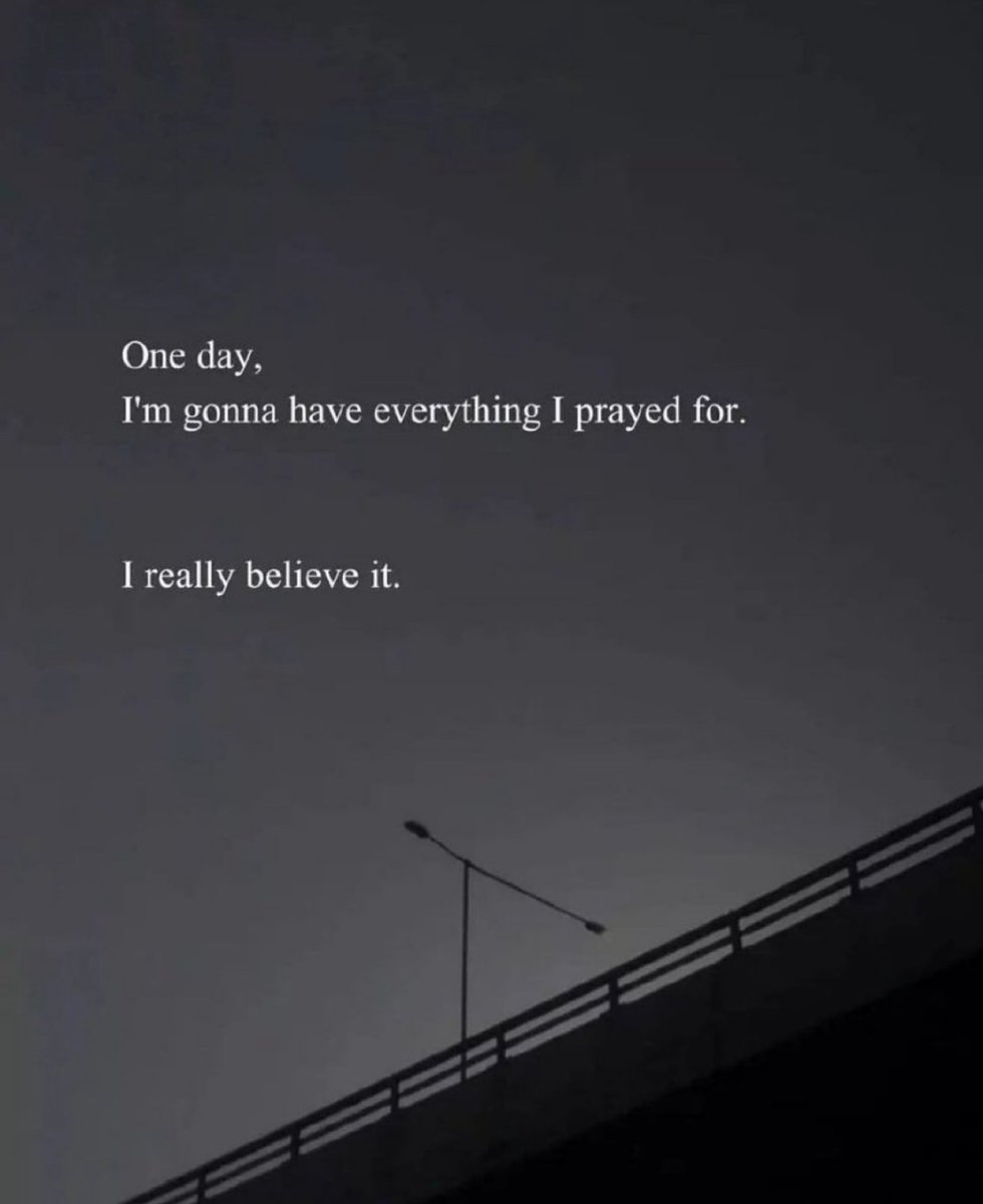 One day soon