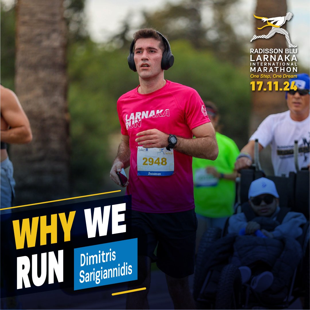 𝐌𝐞𝐞𝐭 𝐃𝐢𝐦𝐢𝐭𝐫𝐢𝐬, who found himself through running!

R𝐮𝐧𝐧𝐢𝐧𝐠 started out as his 𝐞𝐬𝐜𝐚𝐩𝐞 𝐟𝐫𝐨𝐦 𝐟𝐫𝐮𝐬𝐭𝐫𝐚𝐭𝐢𝐨𝐧, but it quickly became a path to self discovery and growth!

#LarnakaRun #KeepUpTheTraining