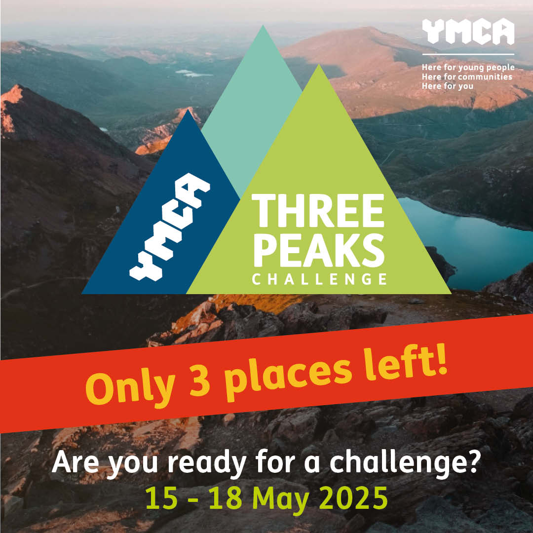 ⛰️⛰️⛰️ If you're looking to challenge yourself near, why not sign up for our 3 Peaks Challenge and help us raise £20k to help young people build a brighter future. ⛰️⛰️⛰️

WE ONLY HAVE 3 SPACES LEFT! So be quick, register your place today fundraising.ymcabc.org.uk/event/3peaks