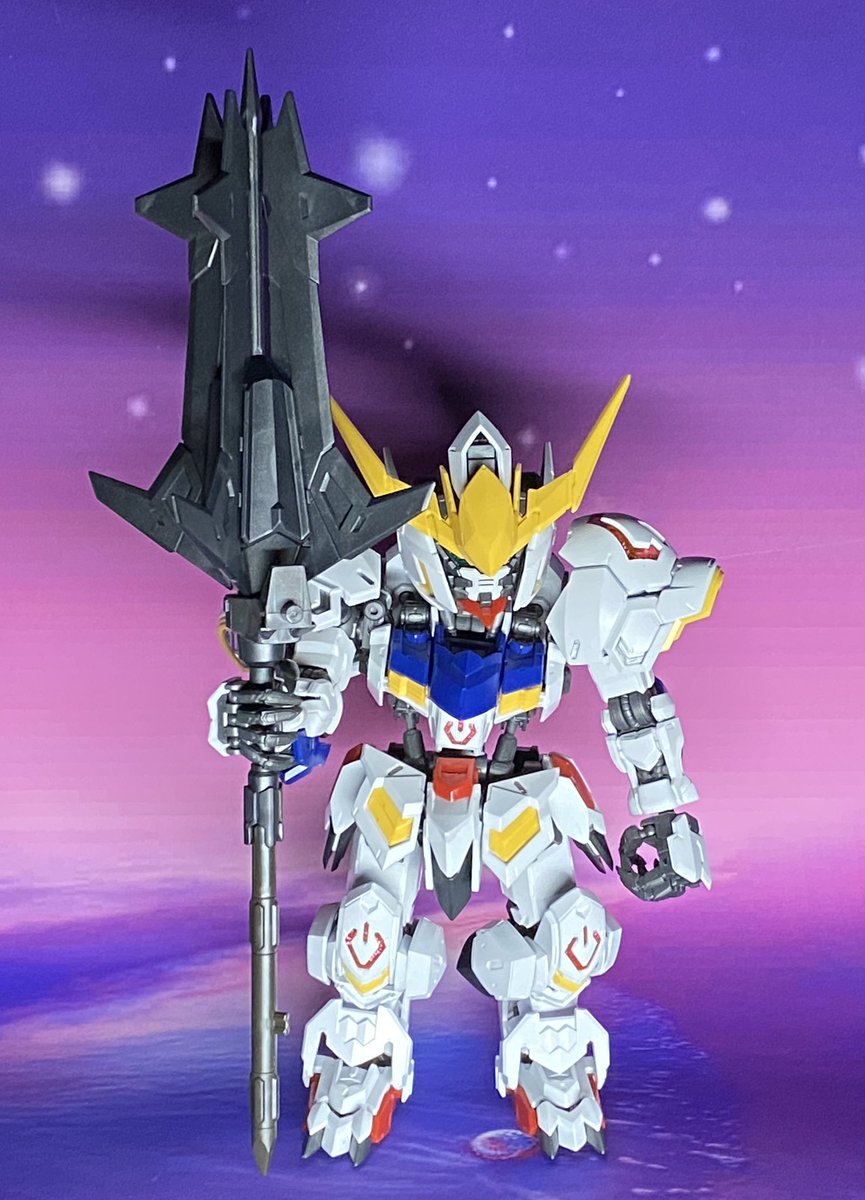 koppes_room's tweet photo. MGSDバルバトス組んでみた
ギミックの作り込みには感心した！
胴体が華奢で力強さが足りない気がする
ポージング次第かも知れない😅

#MGSD
#ガンダムバルバトス https://t.co/xMnuMmJIPb