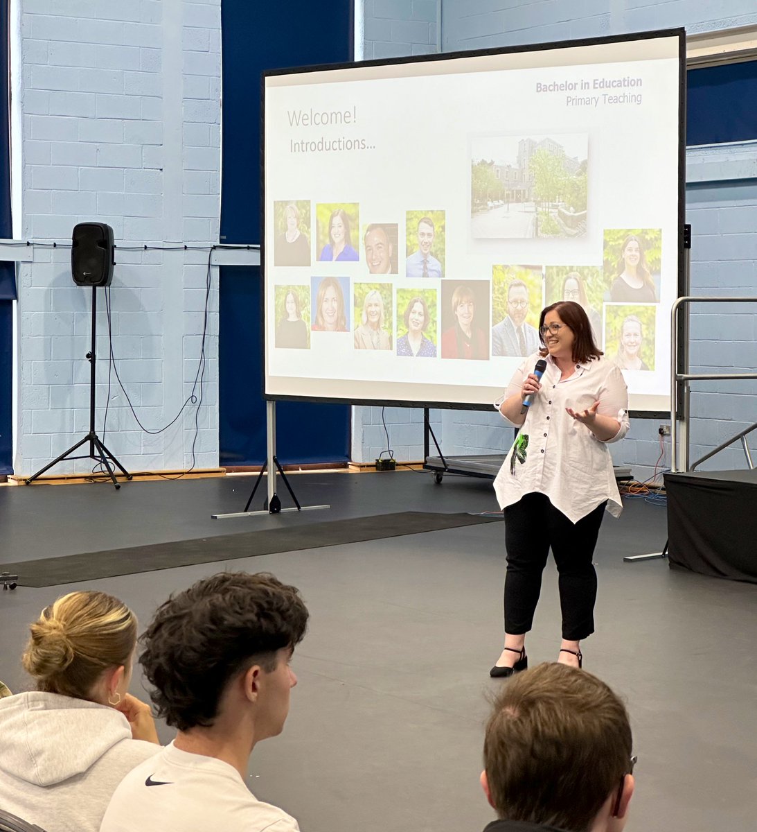 A warm welcome to all our new undergraduate students who started their orientation programme at <a href="/MarinoInstitute/">MIE</a> this morning.

We’re delighted to have you on campus. 

Go n-éirí libh!