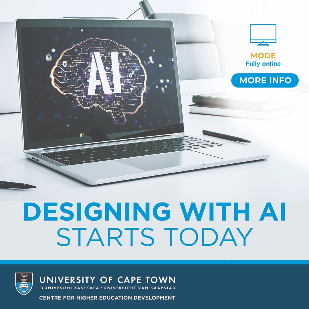 CILT_UCT's tweet image. 👋 Big shoutout to everyone starting the Designing with AI course today! Get ready for a journey into the future of learning design. Wishing you all the best as you explore the power of AI. Let’s make some magic happen! ✨ #LearningDesign #EdTech #Amathuba