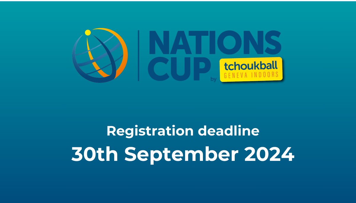 The 27th edition will take place in December 2024 and the Nations Cup will run from 19th to 21st December 2024. If your team is not registered, get quickly in touch with Erika Mesmer.

 #GenevaIndoors #TGI #Tchoukball #NationsCup #Tchouksuisse #TchoukballGeneve #TGI2024