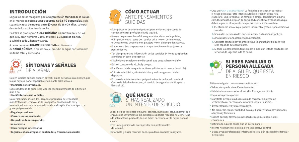 ⚖️ '#Leganés, por el equilibrio emocional', nueva campaña en el Día de la #PrevenciónDelSuicidio
🥼 El Ayuntamiento ha creado un grupo multidisciplinar que prestará una mayor atención al cuidado de la Salud Mental de los vecinos del municipio
📲acortar.link/4reAyc