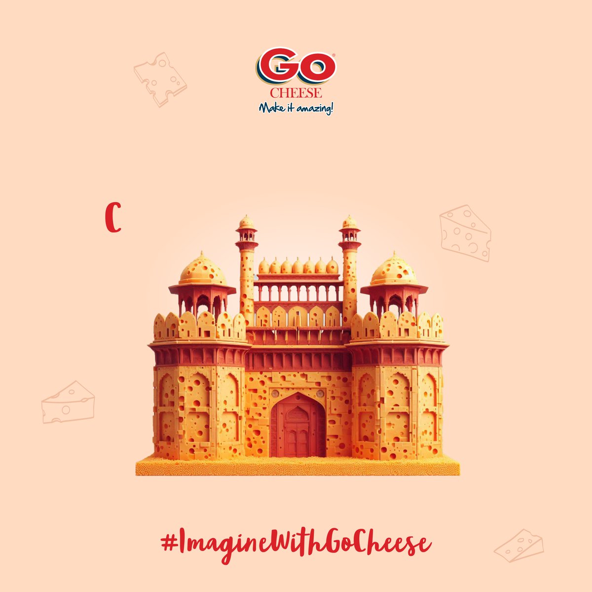 Cheese City’s wonders keep growing! Which iconic monument has been transformed into a cheesy marvel? Drop your guesses in the comments!

#ImagineWithGOCheese #GOCheese #CheesySurprise #CheeseLove #CheeseLovers