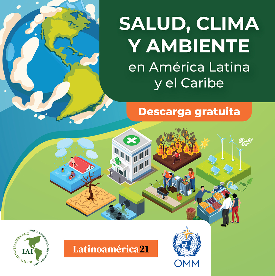 IAI (@iai_news) on Twitter photo 📢El <a href="/IAI_news/">IAI</a> presenta "Salud, clima y ambiente en América Latina y el Caribe", un compendio esencial para entender las crisis climáticas y ambientales de la región
🌎Este compendio es publicado en alianza con <a href="/Latinoamerica21/">Latinoamérica21</a> y apoyado por la <a href="/WMO/">World Meteorological Organization</a>
📚iai.int/es/post/detail… 📢El <a href="/IAI_news/">IAI</a> presenta "Salud, clima y ambiente en América Latina y el Caribe", un compendio esencial para entender las crisis climáticas y ambientales de la región
🌎Este compendio es publicado en alianza con <a href="/Latinoamerica21/">Latinoamérica21</a> y apoyado por la <a href="/WMO/">World Meteorological Organization</a>
📚iai.int/es/post/detail…