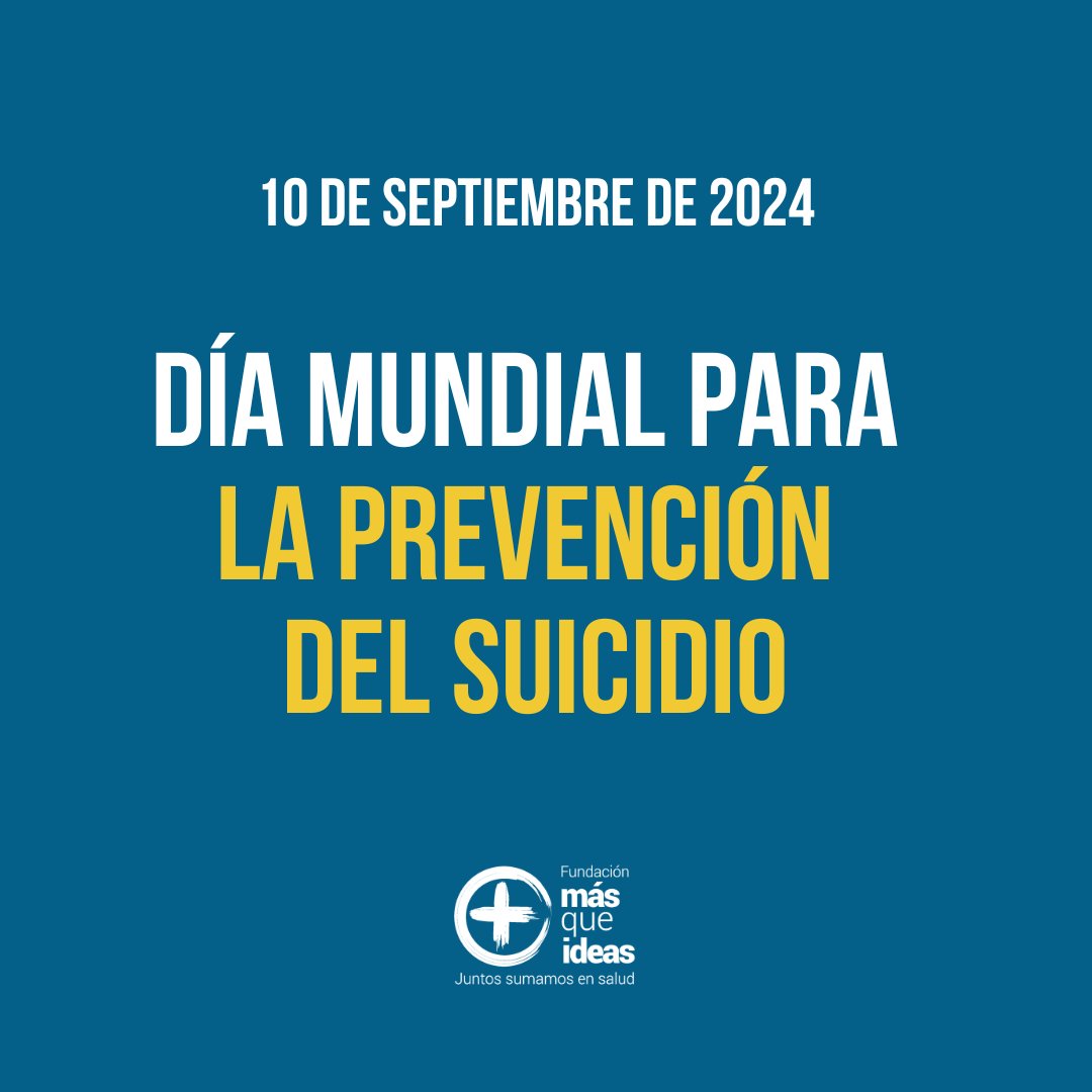 🧡 Hoy, 10 de septiembre, es el Día Mundial para la Prevención del Suicidio 🧡

Abrimos hilo ⬇️