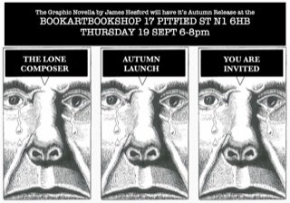 Tanya Peixoto (@bookartbookshop) on Twitter photo Thurs 19 Sept 6-8pm “The Lone Composer”Published by RAFT <a href="/ChiaraAmbrosio/">Chiara Ambrosio</a> first launched <a href="/horsehospital/">The Horse Hospital</a> in the summer, we are delighted to welcome you for a glass to celebrate the incredible talent of James Hesford, composer and artist. Thurs 19 Sept 6-8pm “The Lone Composer”Published by RAFT <a href="/ChiaraAmbrosio/">Chiara Ambrosio</a> first launched <a href="/horsehospital/">The Horse Hospital</a> in the summer, we are delighted to welcome you for a glass to celebrate the incredible talent of James Hesford, composer and artist.