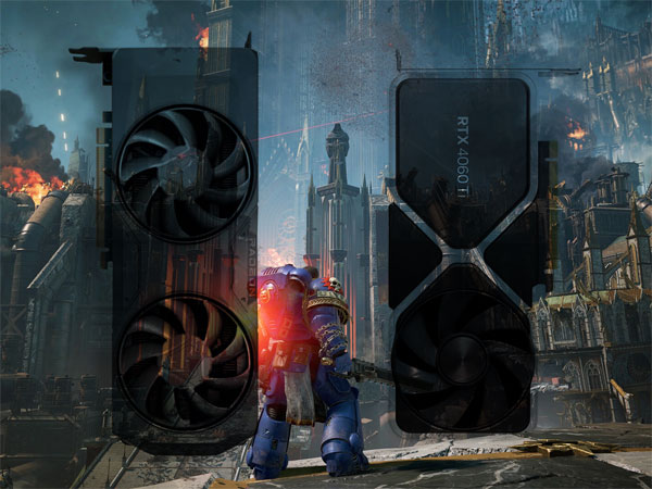 bodnara's tweet photo. 라이젠 9000 시리즈로 열리는 새시대의 메인스트림 VGA, 라데온 RX 7700 XT vs 지포스 RTX 4060 Ti https://t.co/0BqhwGXiLG https://t.co/0BkVR3L4N5
