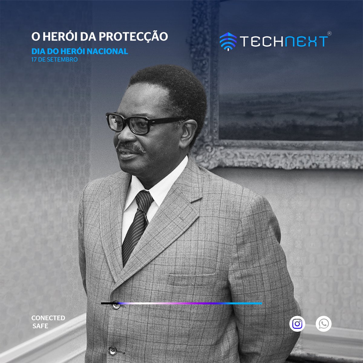Technext_Angola's tweet image. Hoje comemora-se o dia do Herói Nacional, uma comemoração nacional angolana, em memória do Doutor António Agostinho Neto. Foi aos 17 de Setembro, que nasceu uma das mais importantes figuras do nosso país.
#TechNext #CiberSegurança #Angola #Luanda #ProteçãoDeDados
