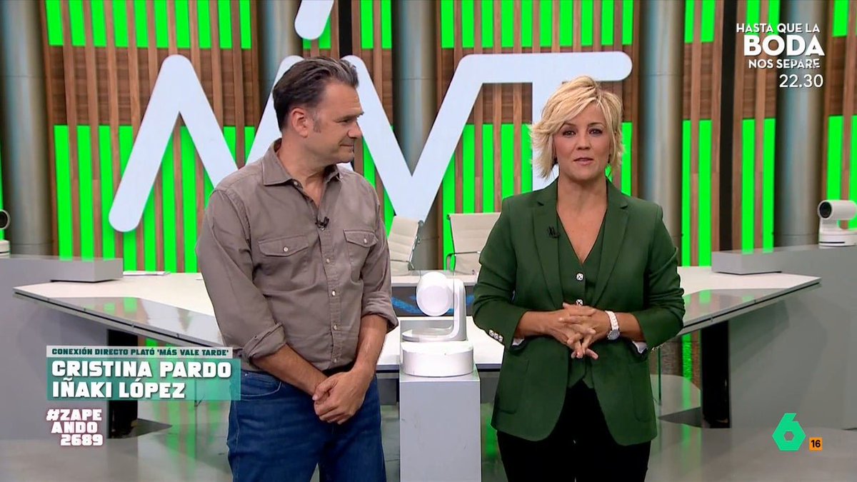 Dos30TV's tweet photo. Los compañeros de @MVTARDE firman un fantástico 7.2% de share y congrega una media de 495.000 espectadores en @laSextaTV 

🟢 Más de 2.1 millones de espectadores conectaron en algún momento con el programa

#QueVivaLaTele #Audiencias https://t.co/thJtinCnjG