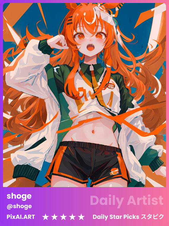 Daily_PixAI's tweet photo. [Daily Author's Pick 🌟] Colorful artworks #mayano
 #AIイラスト #AIArtwork #PixAI #ai美女ストーリー #AIAnimegirl https://t.co/EieP19JWVO