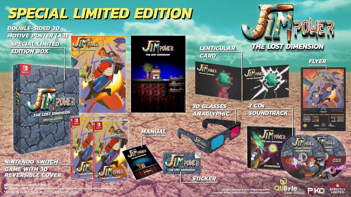 ImpactGame_es's tweet image. 💎 IMPORTACIÓN A LA VENTA 💎

Alguien debe salvar nuestro planeta del extraterrestre sobrenatural Vaprak. Afortunadamente, un agente especial está dispuesto a lo que sea para conseguirlo... ¡Llena tu #Switch de acción con #JimPower!

A LA VENTA: impactgame.es/epages/6394507…