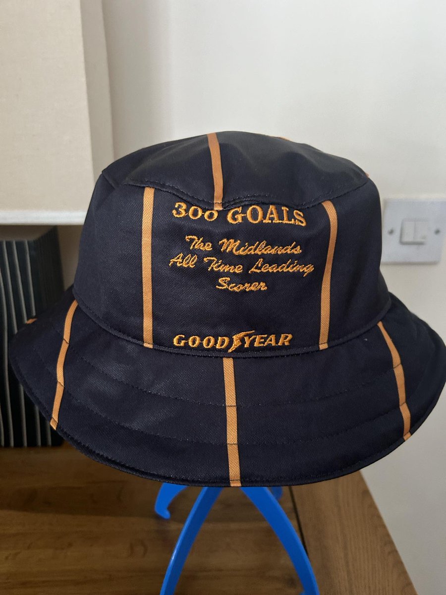 TheWolvesShirt's tweet image. Had around 14 bucket hats made out of some of my Wolves shirts for sale at the exhibition/book launch,all stunning but this one is something else @mandyfal1969