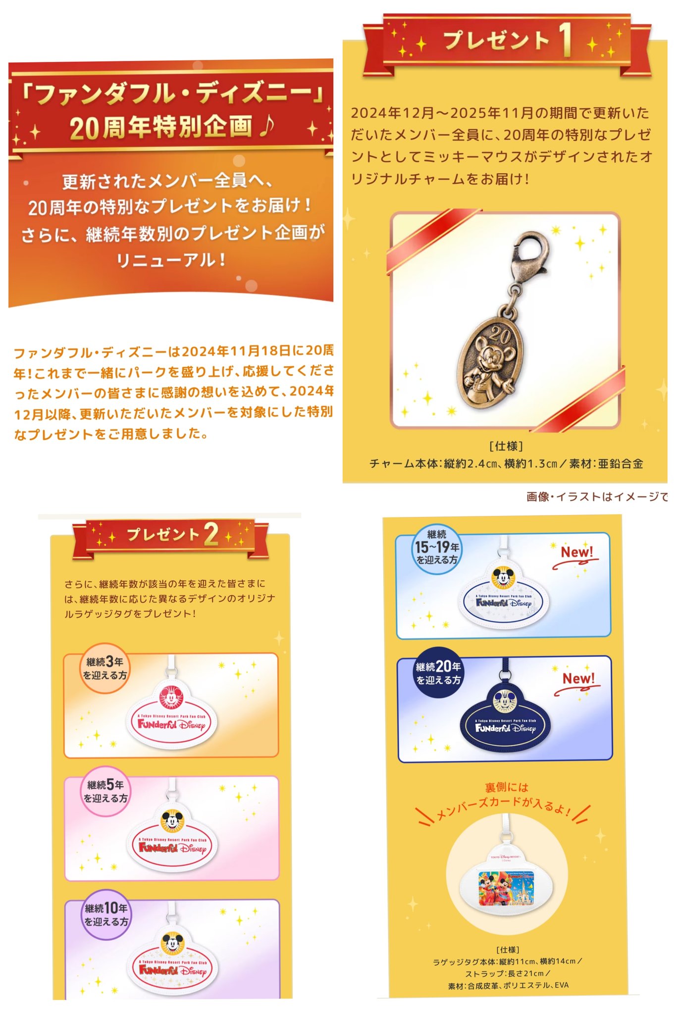 TDR ディズニー ぷらん в X: „ファンダフル）20周年 ミッキー