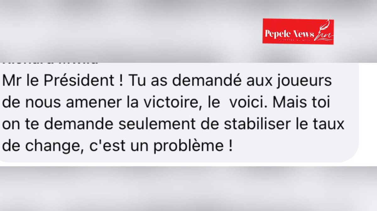 pepele_news's tweet photo. đ #MESSAGE_PUBLIC | LE PEUPLE DâABORDâïž #RDC @pepele_news https://t.co/8GZT1a2YSw