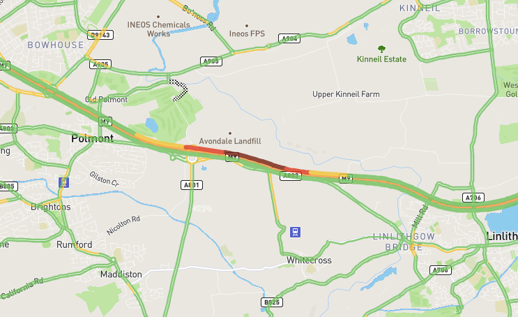 Traffic Scotland tweet media