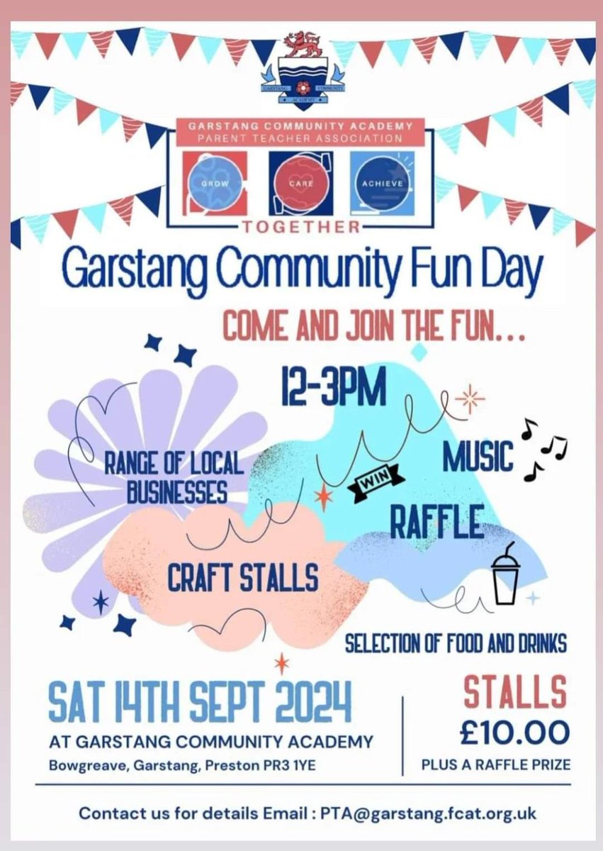 Come and Join the Fun <a href="/GarstangAcademy/">Garstang Academy</a>