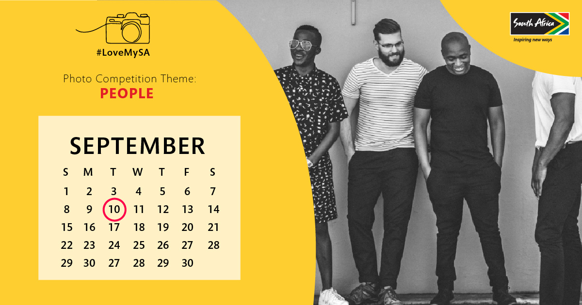 Brand_SA's tweet photo. Day 15: People 👥
Celebrate the heart of South Africa and its people.

Submit your entry here: https://t.co/Z4BfZhFuzo

#LoveMySA #FNBArtJoburg #OpenCity https://t.co/NFtfgN8dOR