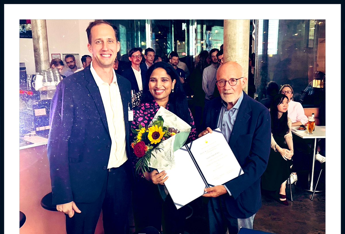 "Yesterday was truly special! Honored to receive an award from the Sibylle-Asmus Foundation at NOA 2024 in Berlin. Grateful for this recognition and excited to have successfully opened NGI2024. Thanks to everyone who made it possible! #NOA2024 #NGI2024"