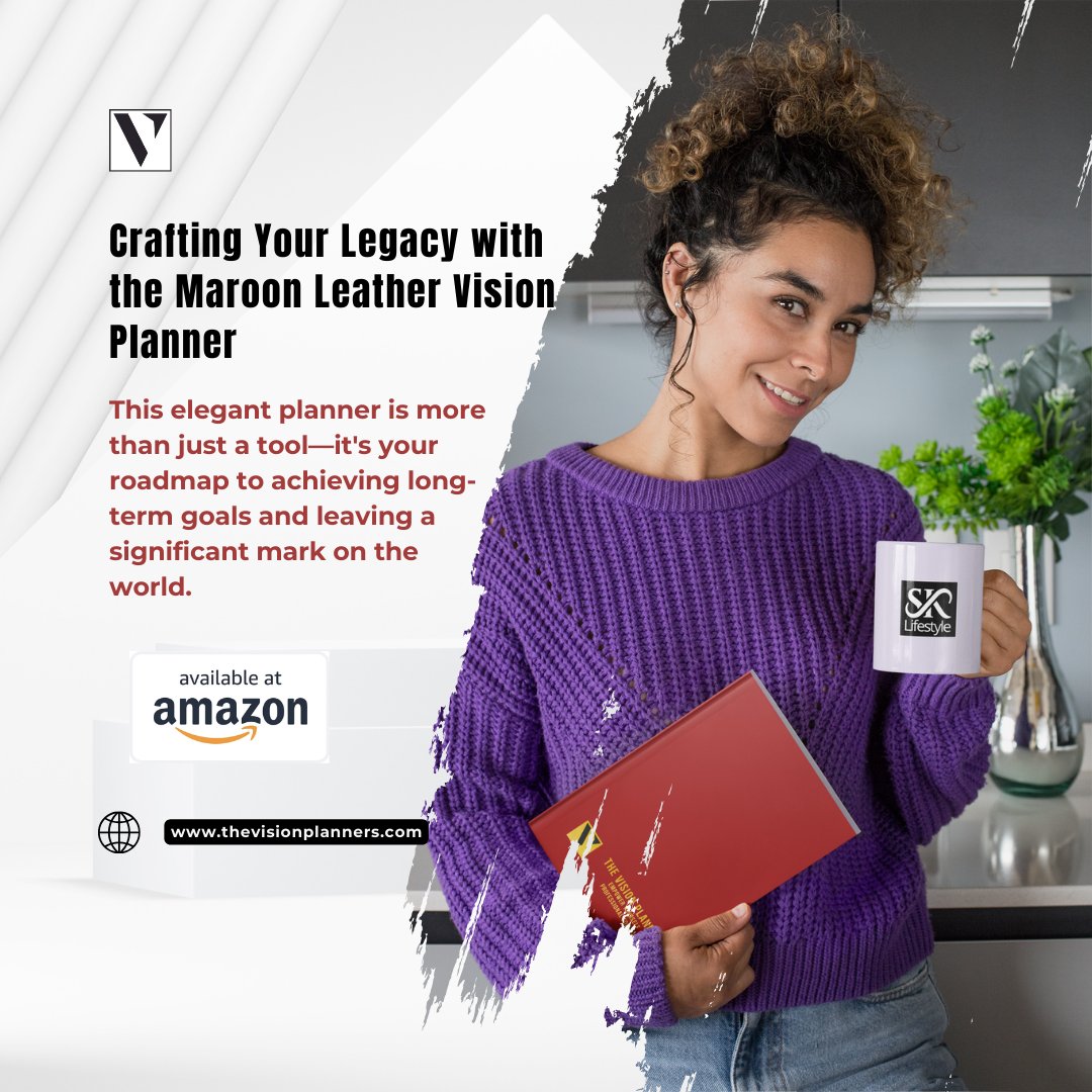 shaankaye's tweet photo. 📖✨ Craft Your Legacy with the Maroon Leather Vision Planner! ✨📖

Elevate your goal-setting with this elegant planner designed for visionaries. Set your goals, stay motivated with daily prompts, and track your progress with style.
Why You’ll Love It:
Vision Setting
Inspiration https://t.co/CvxuB1Rthq